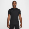 NIKE Academy Dri-FIT Fußball kurzarm Trainingsshirt Herren 010 - black/black/white/white M