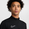 NIKE Academy Dri-FIT Fußball langarm Trainingsshirt Herren 010 - black/black/white XS