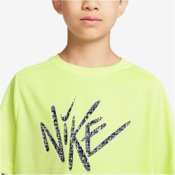 NIKE Multi Dri-FIT T-Shirt Kinder 736 - lt lemon twist S...