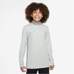 NIKE Academy 25 Dri-FIT Trainingsshirt Kinder 025 - photon dust/lt smoke grey/dynamic turq L (147-158 cm)