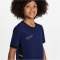 NIKE Academy 25 Dri-FIT kurzarm Trainingsshirt Kinder 492 - blue void/black/orange pulse S (128-137 cm)