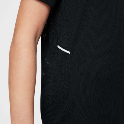 NIKE Academy 25 Dri-FIT kurzarm Trainingsshirt Kinder 010 - black/black/white/white M (137-147 cm)