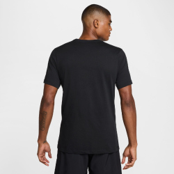 NIKE Dri-FIT Fitness T-Shirt Herren 010 - black S
