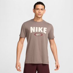NIKE Dri-FIT Fitness T-Shirt Herren 289 - cave stone M