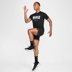 NIKE Dri-FIT Fitness T-Shirt Herren 010 - black S