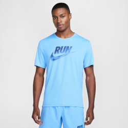 NIKE Miler Run Energy kurzarm Laufshirt Herren 412 - university blue XL