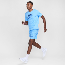 NIKE Miler Run Energy kurzarm Laufshirt Herren 412 - university blue XL
