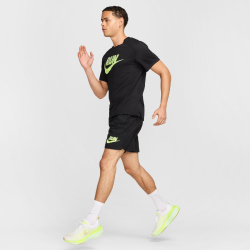 NIKE Miler Run Energy kurzarm Laufshirt Herren 010 - black S