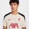 NIKE FC Liverpool Strike Dri-FIT kurzarm Trainingsshirt Herren 114 - coconut milk/coconut milk/black/gym red M