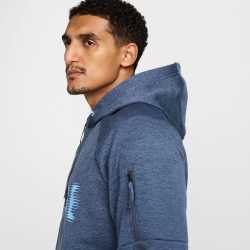 NIKE Therma-FIT Fitness Hoodie Herren 437 - thunder blue/university blue S
