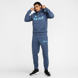 NIKE Therma-FIT Fitness Hoodie Herren 437 - thunder blue/university blue S