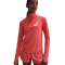 NIKE Swoosh Mid Layer 1/2-Zip Laufshirt Damen 814 - magic ember S