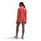 NIKE Swoosh Mid Layer 1/2-Zip Laufshirt Damen 814 - magic ember S