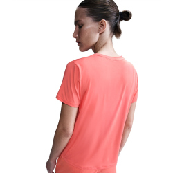 NIKE One Swoosh Dri-FIT kurzarm Laufshirt Damen 814 - magic ember S