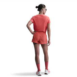 NIKE One Swoosh Dri-FIT kurzarm Laufshirt Damen 814 - magic ember S