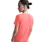 NIKE One Swoosh Dri-FIT kurzarm Laufshirt Damen 814 - magic ember S