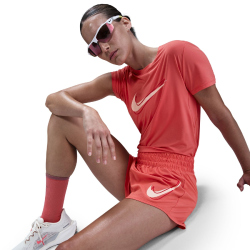 NIKE One Swoosh Dri-FIT Mid-Waist Laufshorts Damen 814 -...