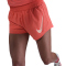 NIKE One Swoosh Dri-FIT Mid-Waist Laufshorts Damen 814 - magic ember S
