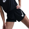 NIKE One Swoosh Dri-FIT Mid-Waist Laufshorts Damen 010 - black S