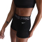 NIKE Pro Mid-Waist 3" kurze Leggings Damen 010 - black/cool grey/white M
