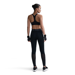 NIKE Pro Mid-Waist Leggings Damen 010 - black/cool...