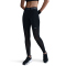 NIKE Pro Mid-Waist Leggings Damen 010 - black/cool grey/white XS