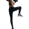 NIKE Pro Mid-Waist Leggings Damen 010 - black/cool grey/white XS