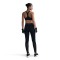 NIKE Pro Mid-Waist Leggings Damen 010 - black/cool grey/white XS