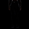 NIKE One High-Waist 7/8 Printed Leggings Damen 010 - black/black/black S