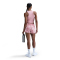 NIKE One Dri-FIT Mid-Waist 3" Printed Shorts Damen 699 - elemental pink/elemental pink/black S