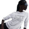 NIKE Sportswear Club Fleece Logo Crewneck Sweatshirt Damen 051 - birch heather S