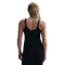 NIKE Sportswear Chill Knit Tight Mini-Rib Tanktop-Kleid Damen 010 - black/sail XS