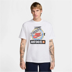 NIKE Sportswear M90 T-Shirt Herren 100 - white S