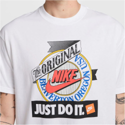 NIKE Sportswear M90 T-Shirt Herren 100 - white S