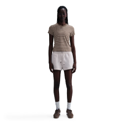 NIKE Sportswear Chill Knit T-Shirt Damen 233 - mink brown M