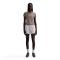 NIKE Sportswear Chill Knit T-Shirt Damen 233 - mink brown M
