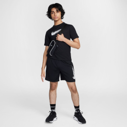 NIKE Multi Dri-FIT Shorts Kinder 010 - black/white/white M (137-147 cm)