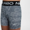 NIKE Pro Dri-FIT 5" Shorts Mädchen 084 - smoke grey/black/white S (128-137 cm)