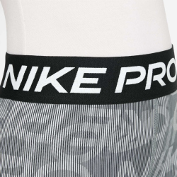 NIKE Pro Dri-FIT 5" Shorts Mädchen 084 - smoke grey/black/white M (137-146 cm)