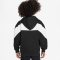 NIKE Air Fleece Hoodie Kinder 010 - black/white/white S (128-137 cm)