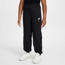 NIKE Sportswear Club Woven Jogginghose Kinder 010 - black/white L (147-158 cm)