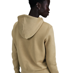 NIKE Sportswear Phoenix Fleece Hoodie Damen 297 - parachute beige/sail S