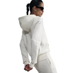 NIKE Sportswear Phoenix Fleece Hoodie Damen 133 - sail/black S