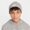 NIKE PEAK Beanie Kinder 063 - dk grey heather/white