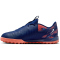 NIKE Jr. Phantom GX 2 Academy Erling Haaland TF Multinocken-Fußballschuhe Kinder 400 - blue void/chrome 38