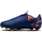 NIKE Jr. Phantom GX 2 Academy Erling Haaland FG/MG Fußballschuhe Kinder 400 - blue void/chrome 36