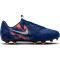 NIKE Jr. Phantom GX 2 Academy Erling Haaland FG/MG Fußballschuhe Kinder 400 - blue void/chrome 36