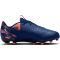 NIKE Jr. Phantom GX 2 Academy Erling Haaland FG/MG Fußballschuhe Kinder 400 - blue void/chrome 36