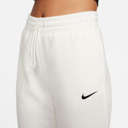 NIKE Sportswear Phoenix Mid-Rise Fleece Jogginghose Damen 133 - sail/black L