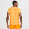 NIKE Court Victory Dri-FIT kurzarm Tennisshirt Herren 795 - topaz gold/sundial/white S